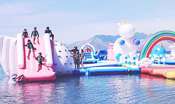 บัตรสวนน้ำยูนิคอร์น (Inflatable Island) ในซูบิค